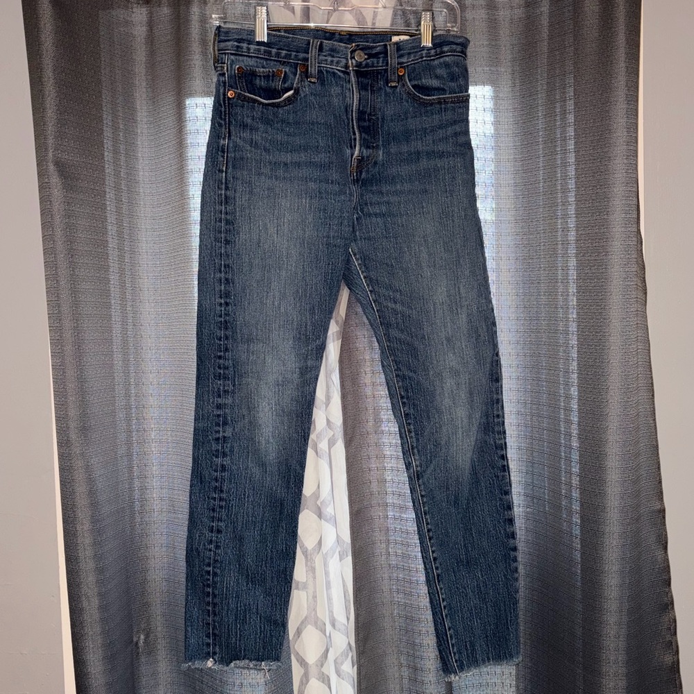 Levi Wedgie Straight Jeans